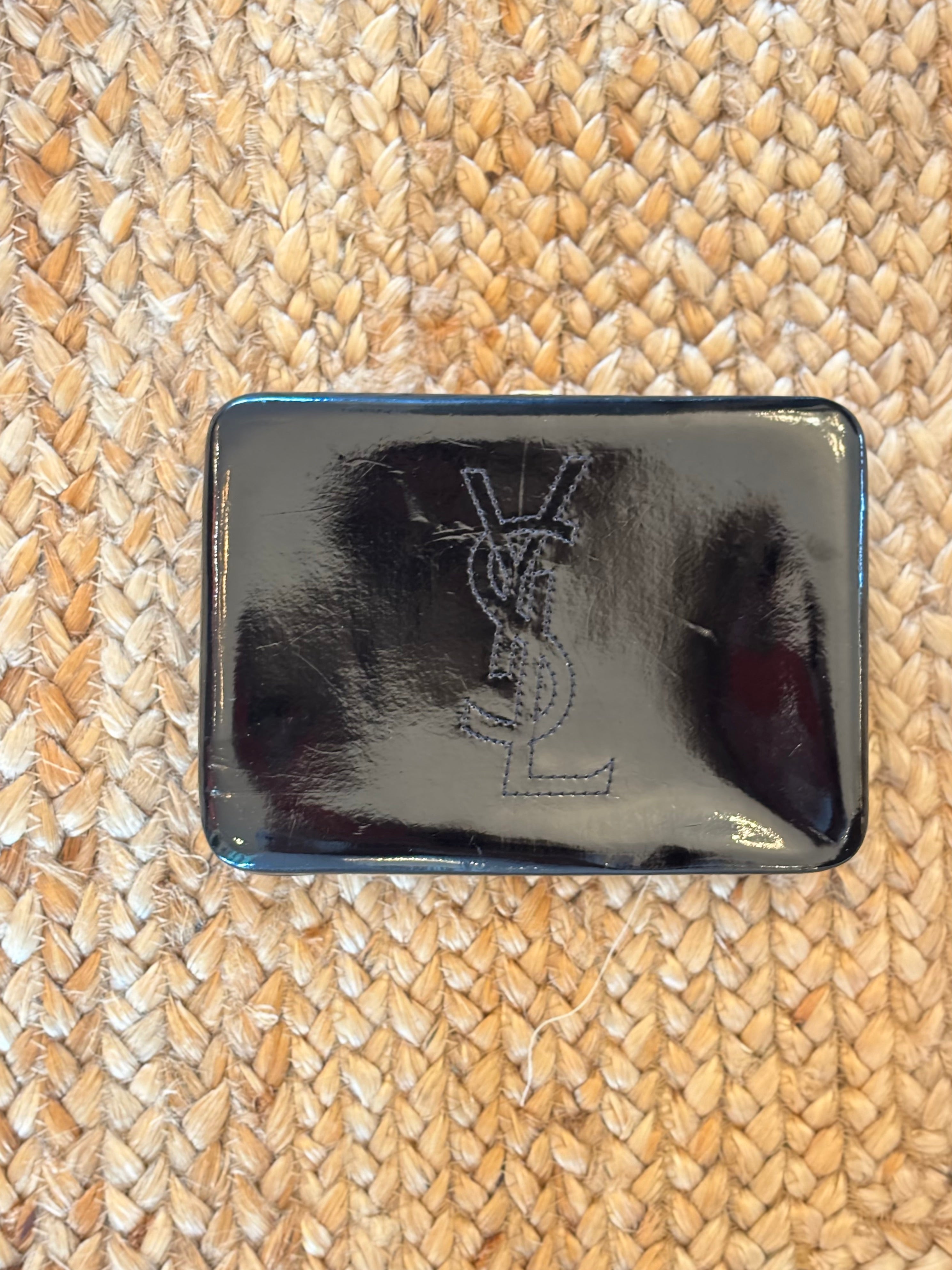 Yves Saint Laurent Vintage Patent Leather Clutch