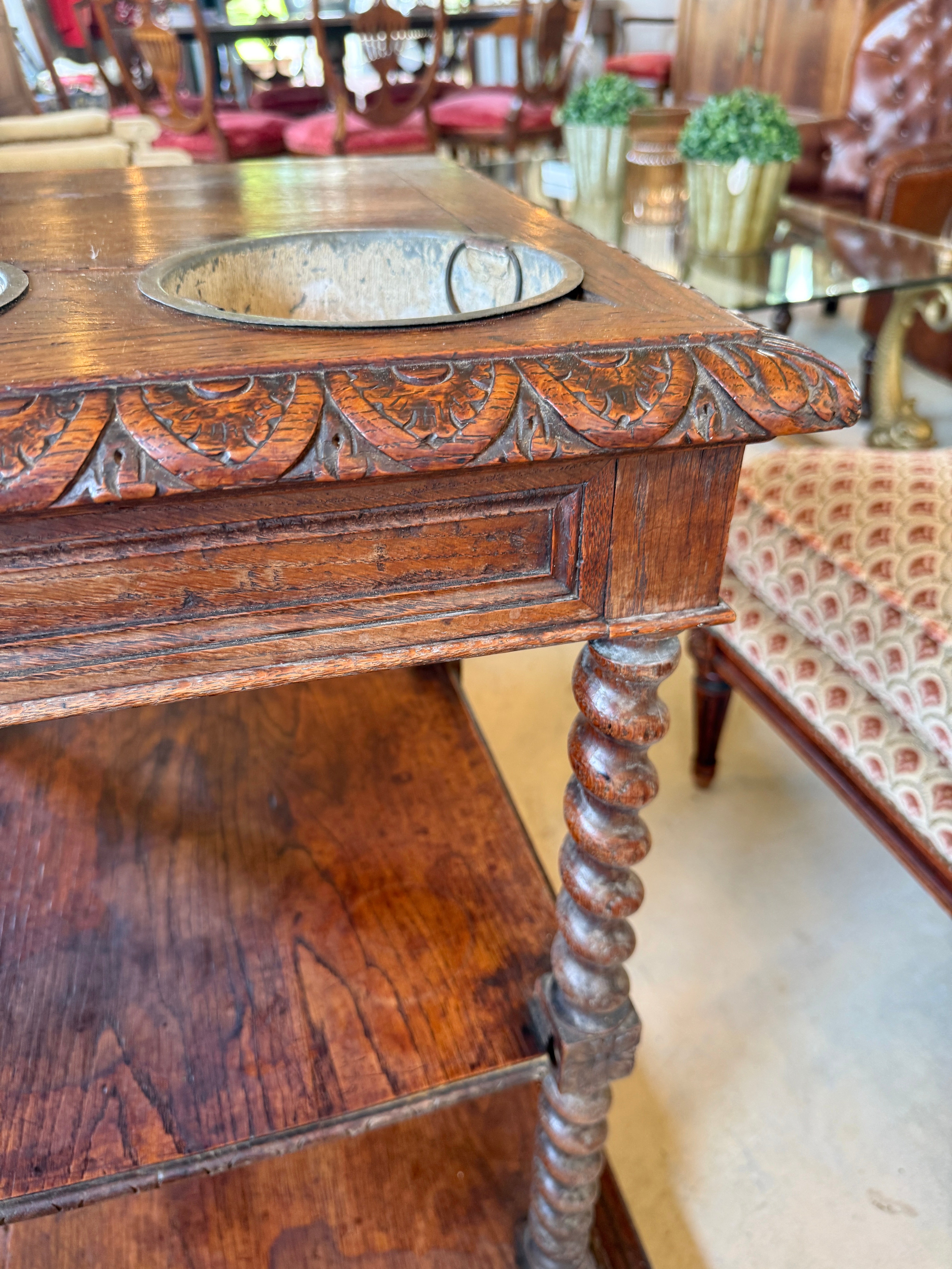 Antique French 19th Century Cooling Table