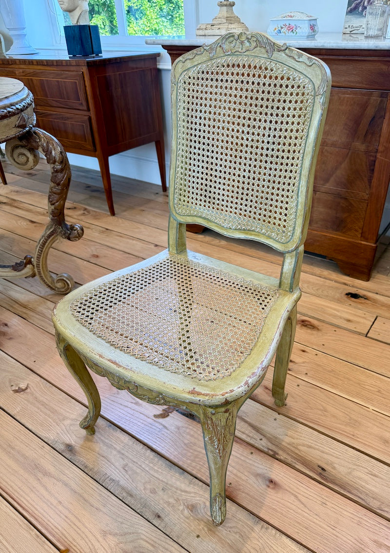 Antique French Dining Chairs Louis XV Set of 12