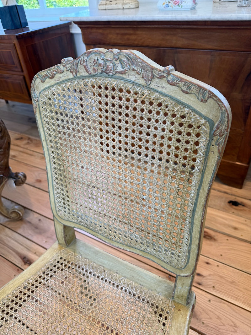 Antique French Dining Chairs Louis XV Set of 12