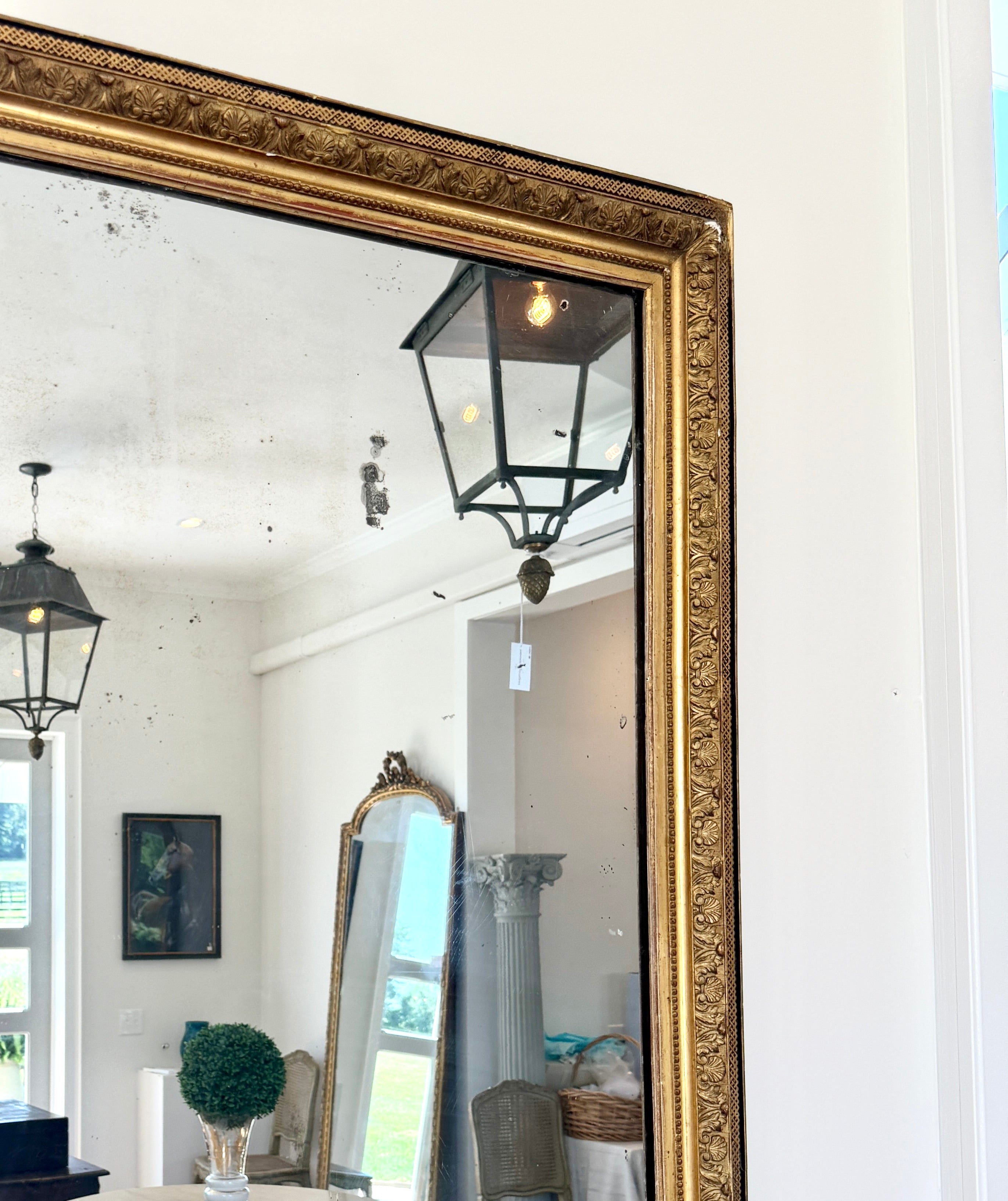 Antique French Mirror Louis XVI, 19th C.