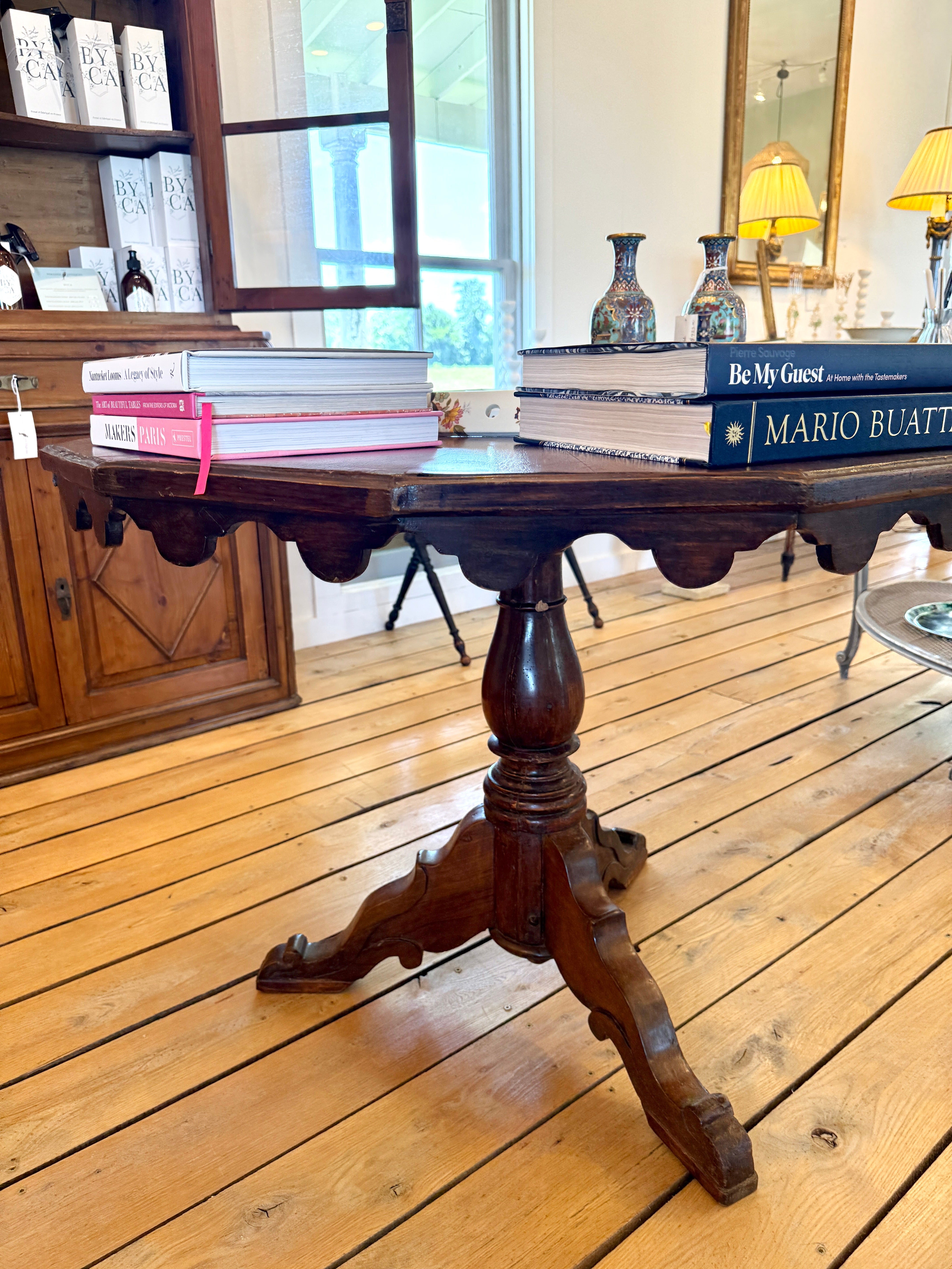 Antique Italian Marquetry Table