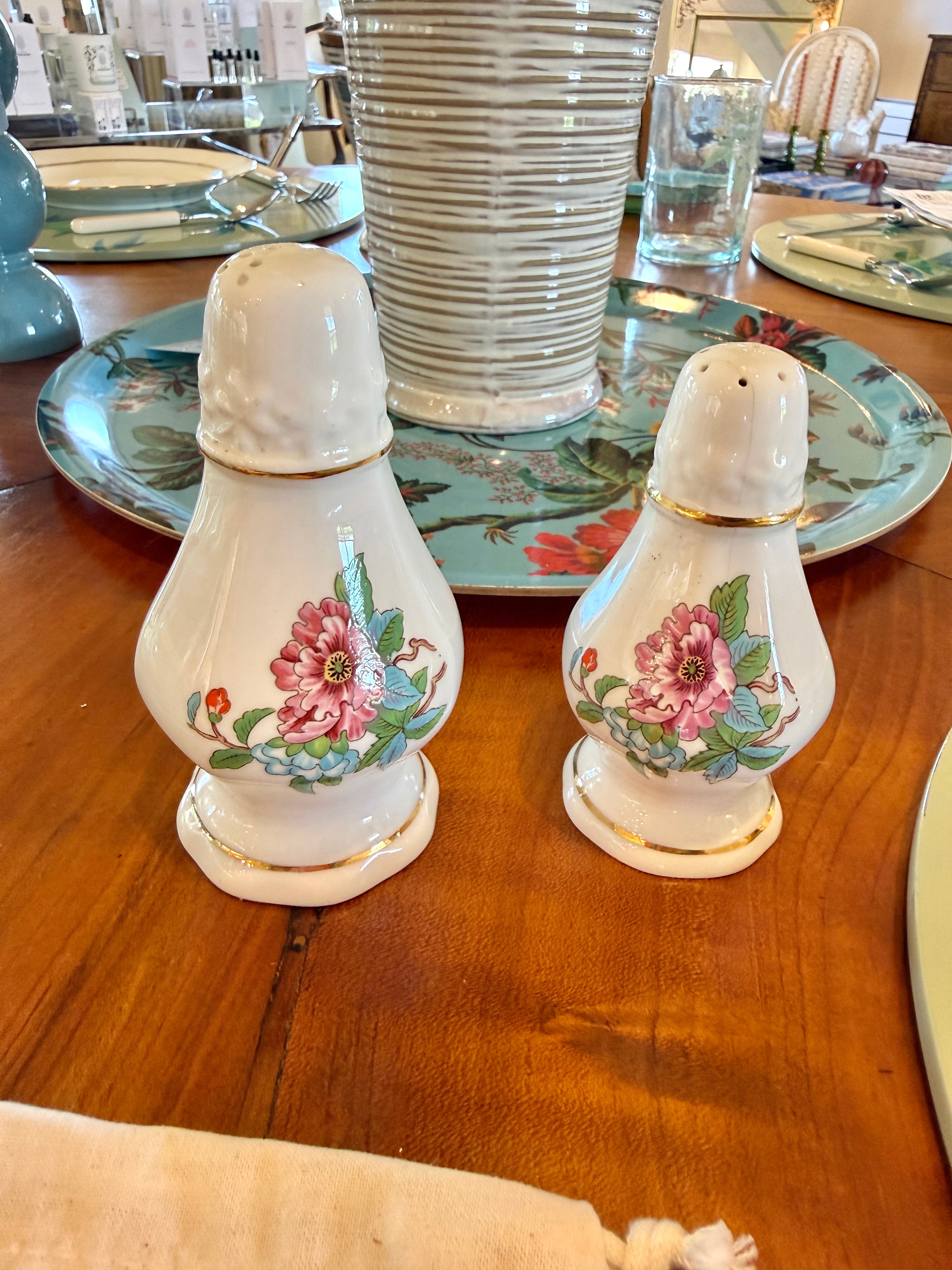 Antique English Salt and Pepper