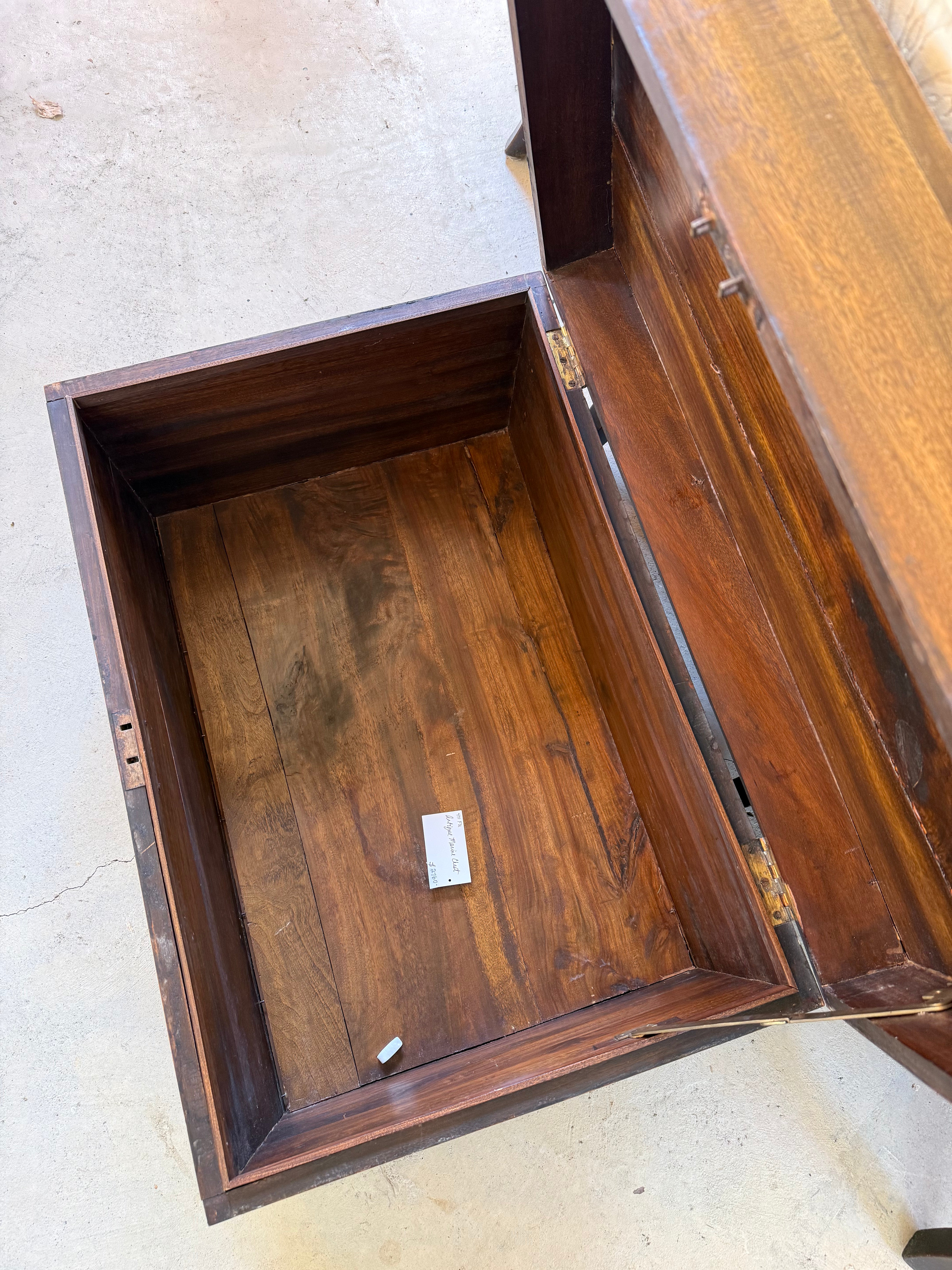 Antique French Marine Chest
