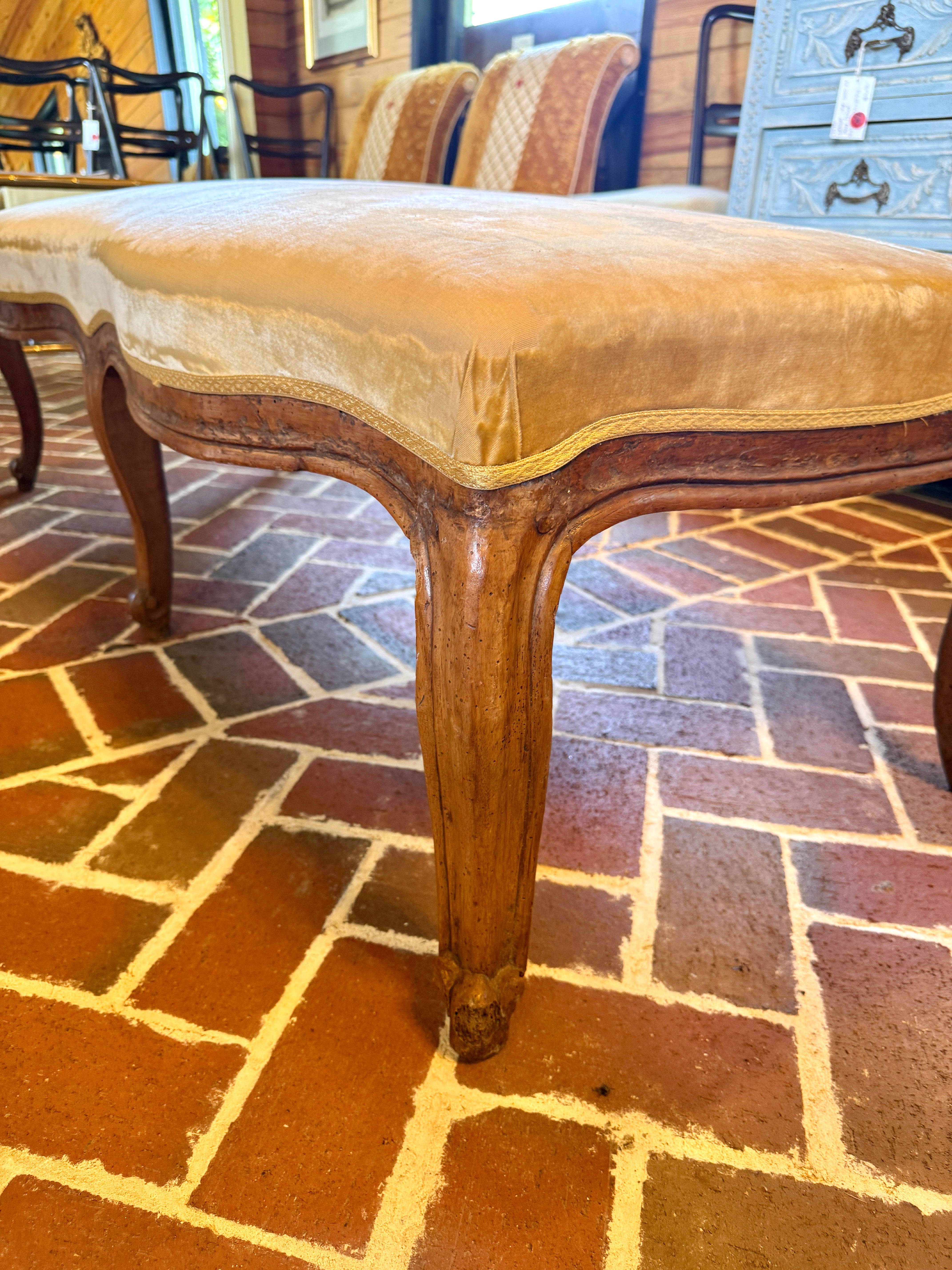Antique Italian Bench Louis XV