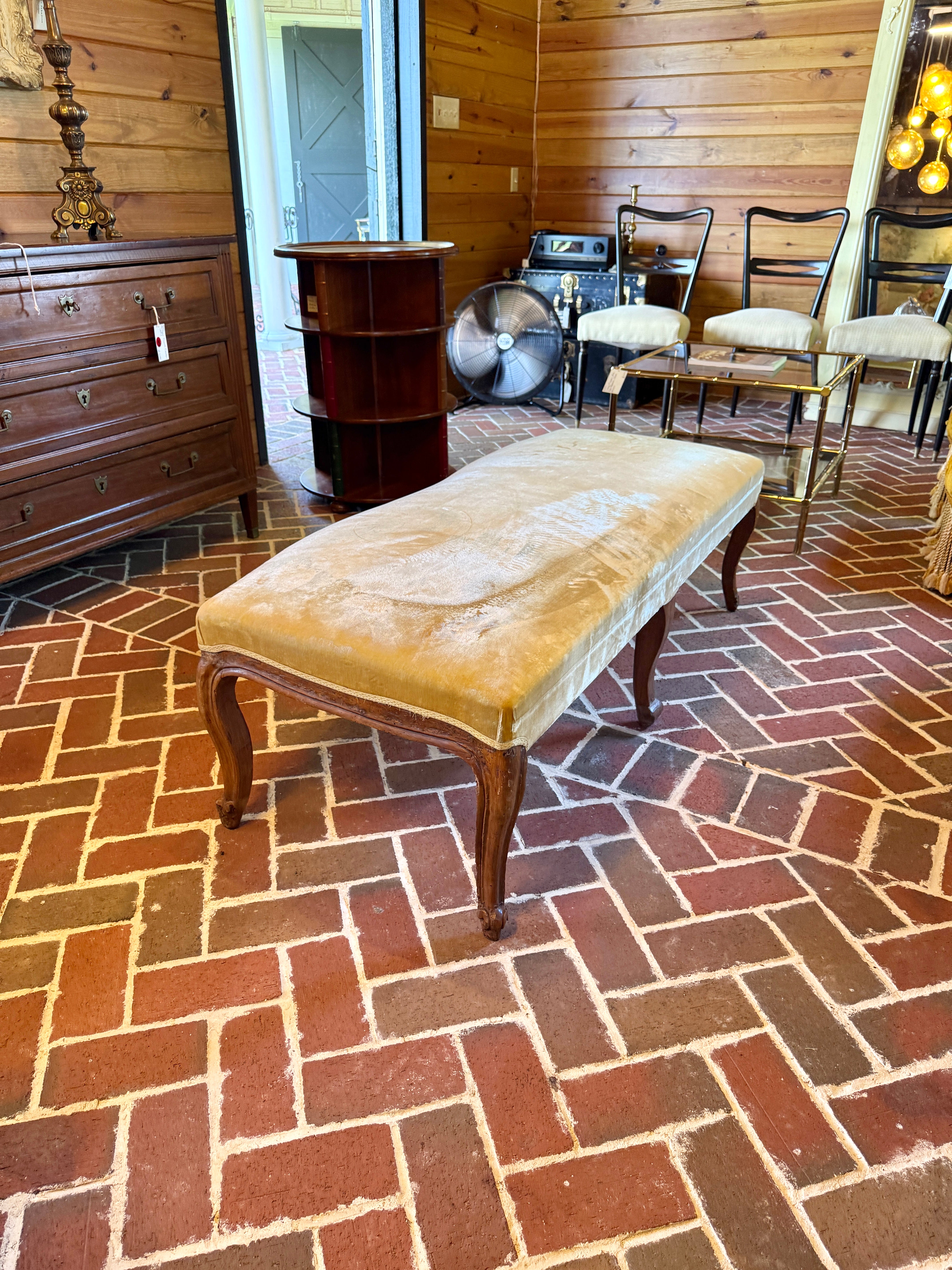 Antique Italian Bench Louis XV