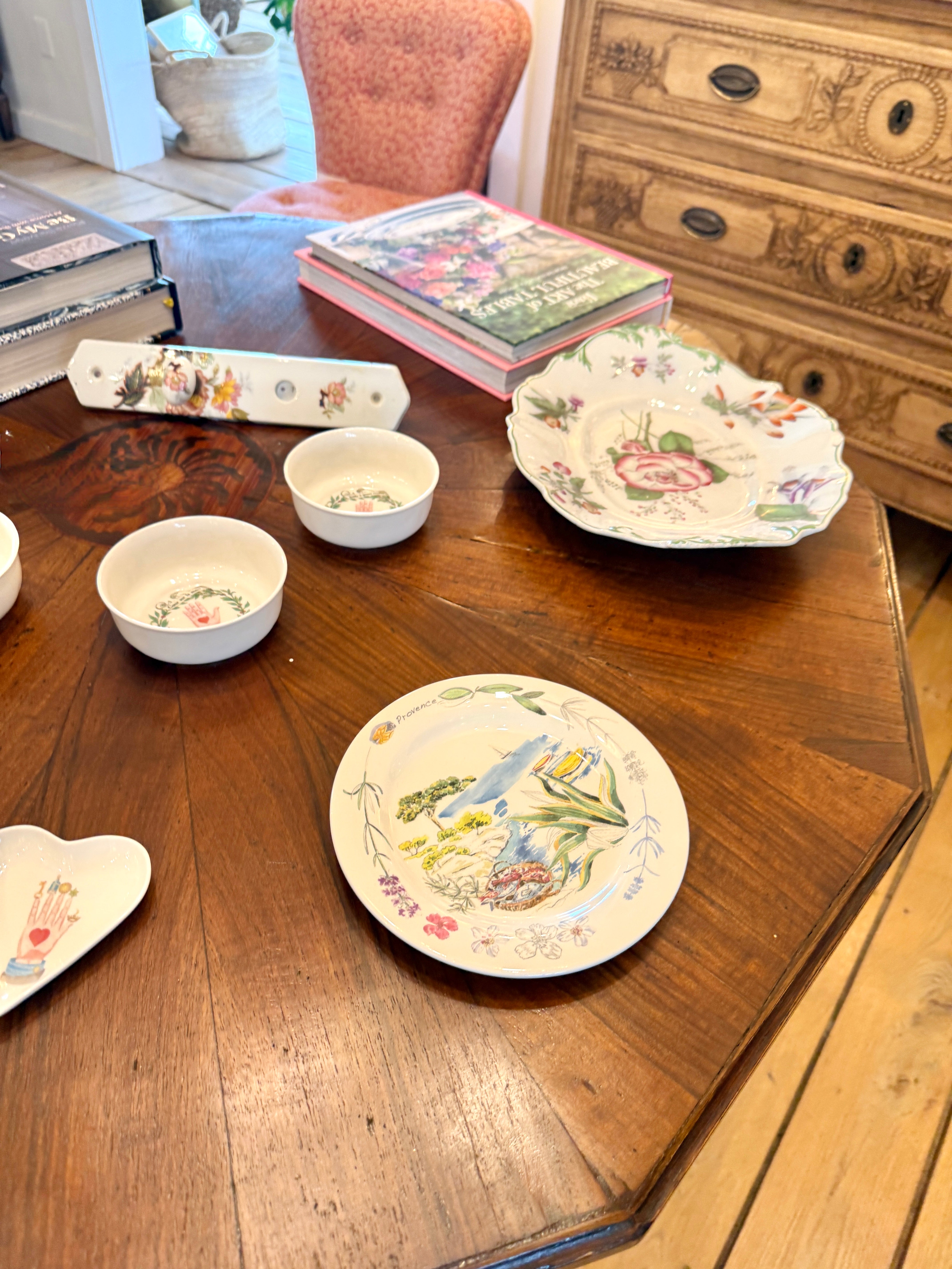 French Gien Plate Provence
