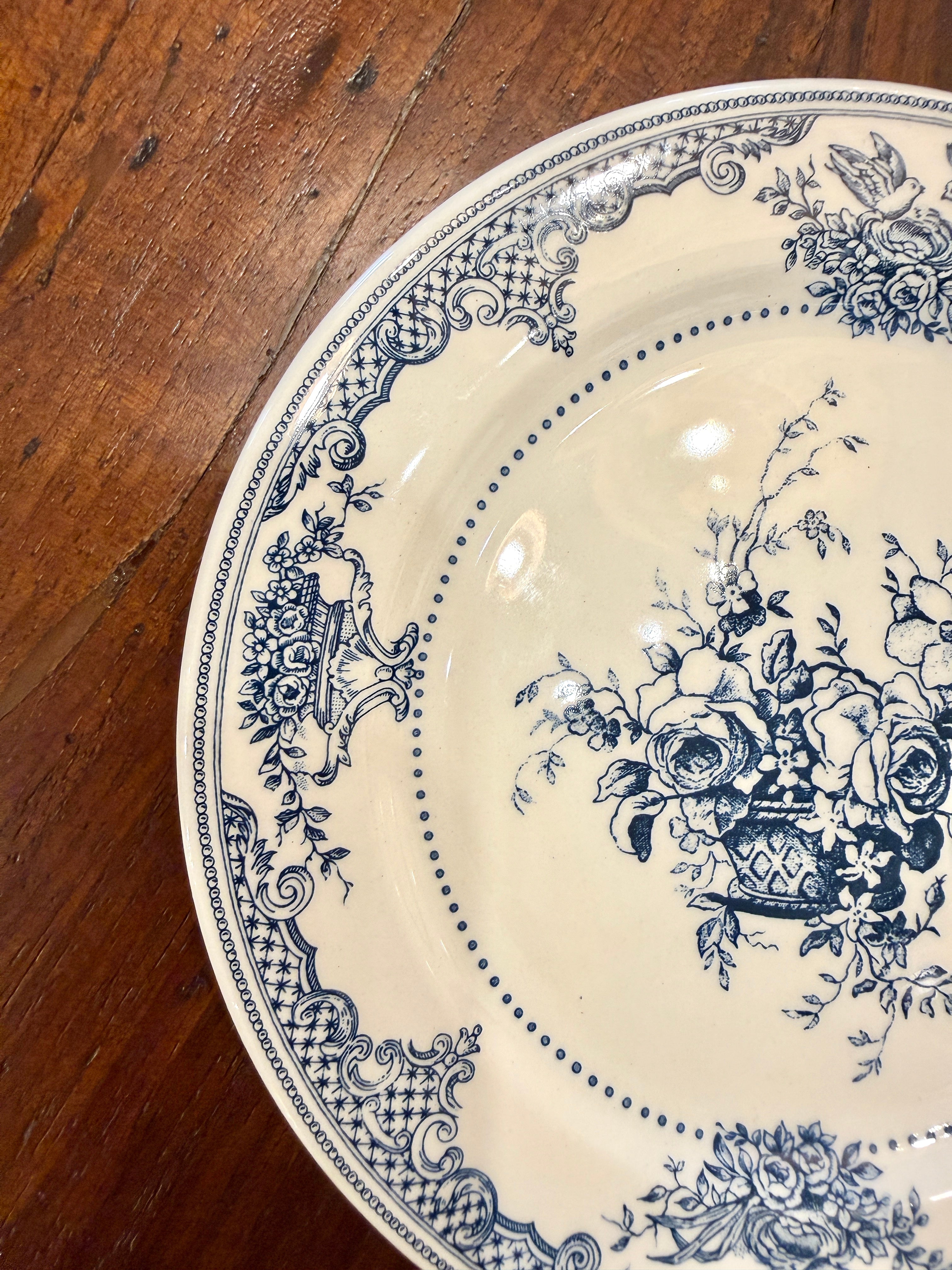 French Gien Plate