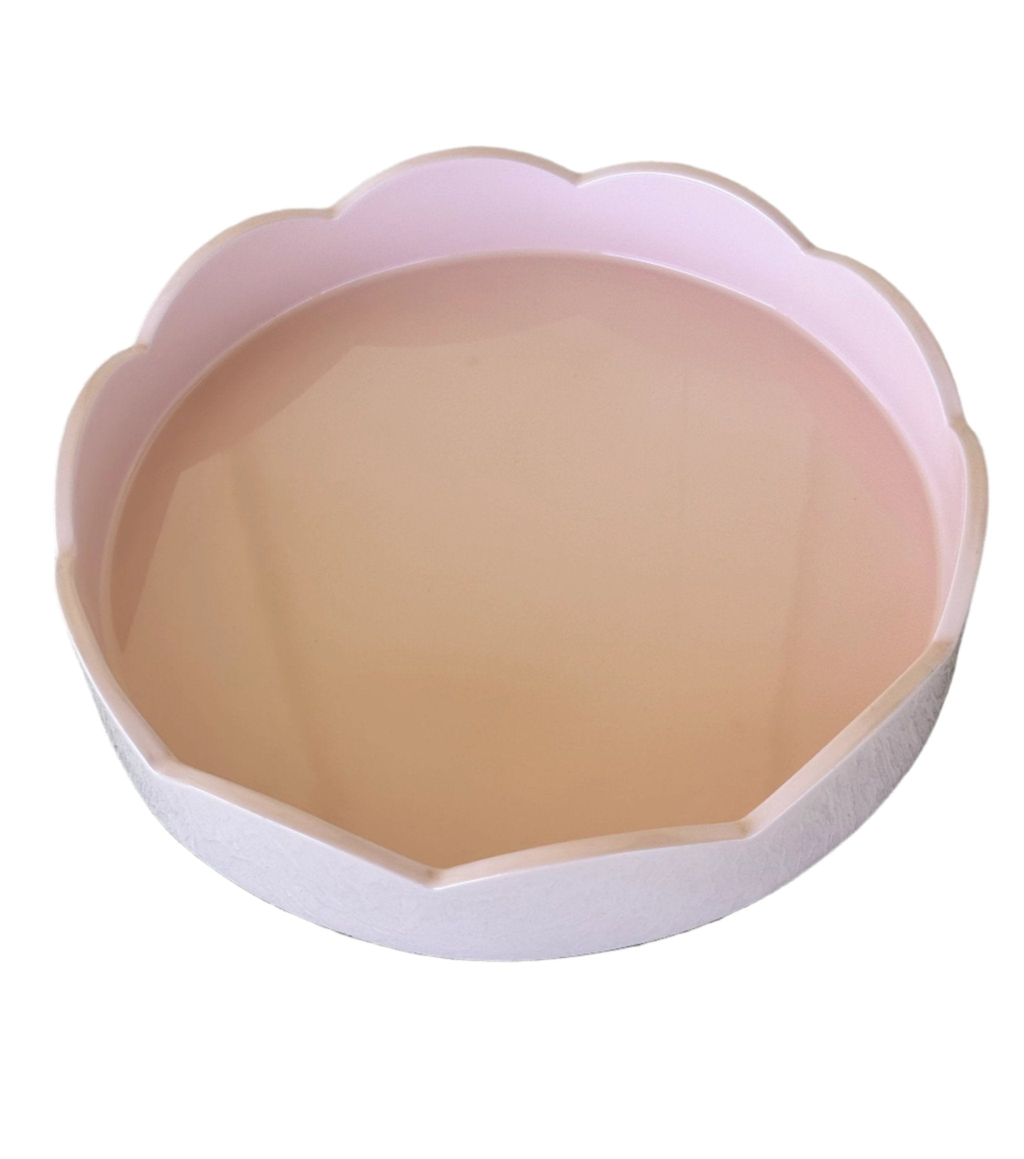 Scallop Tray Pink