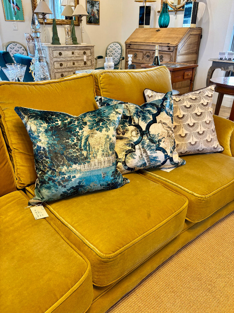British Design Velvet Cushions