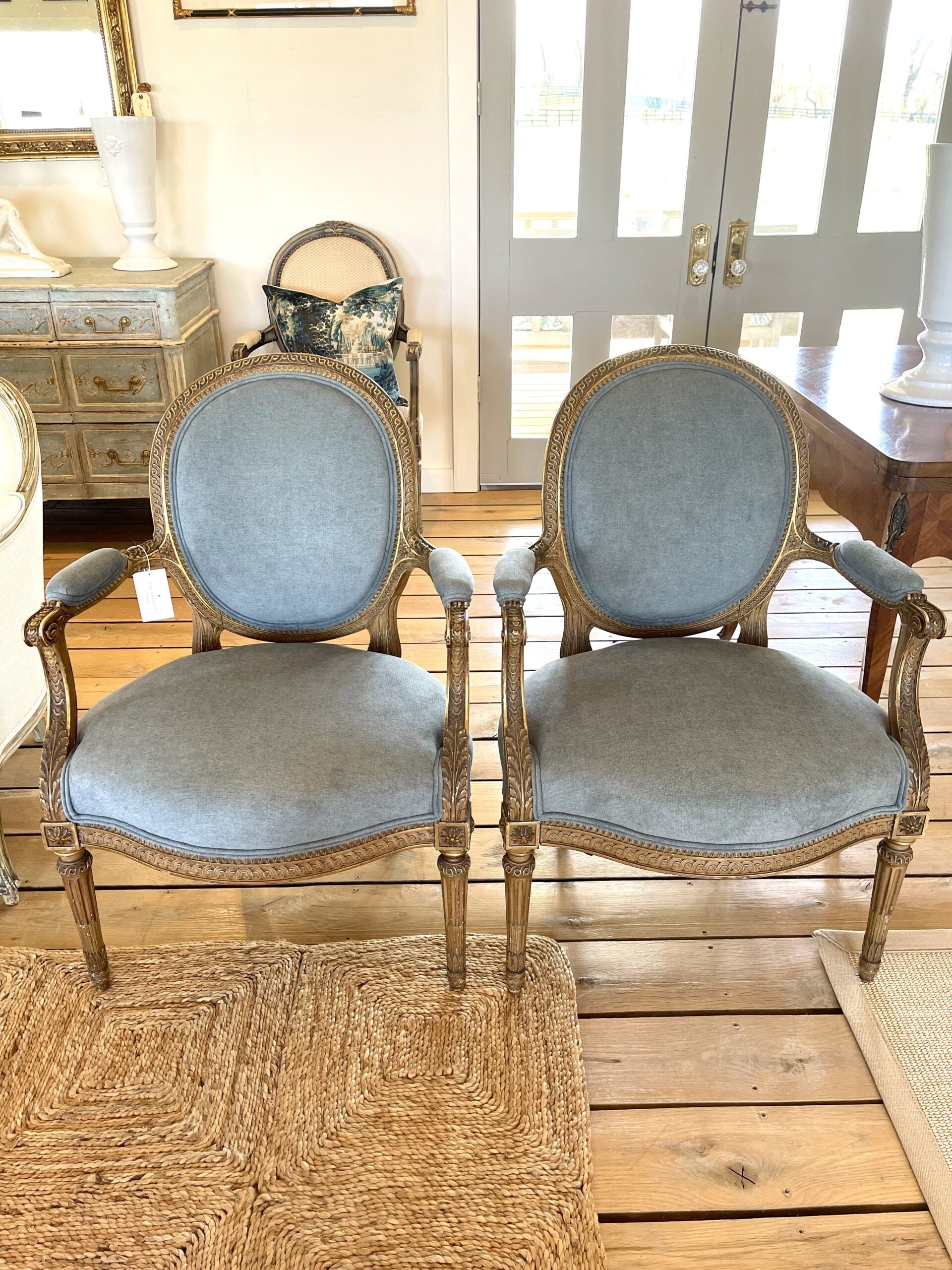 093FUpairBlueChairs4