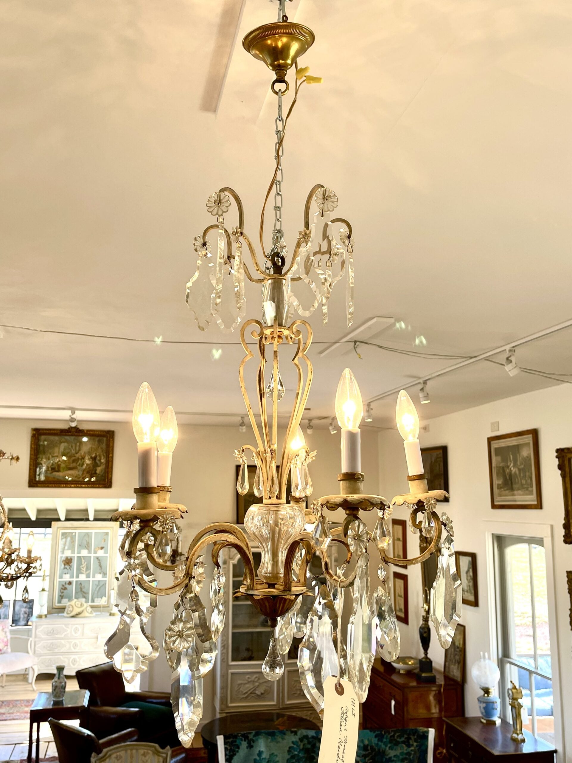 101LI Murano Chandelier1