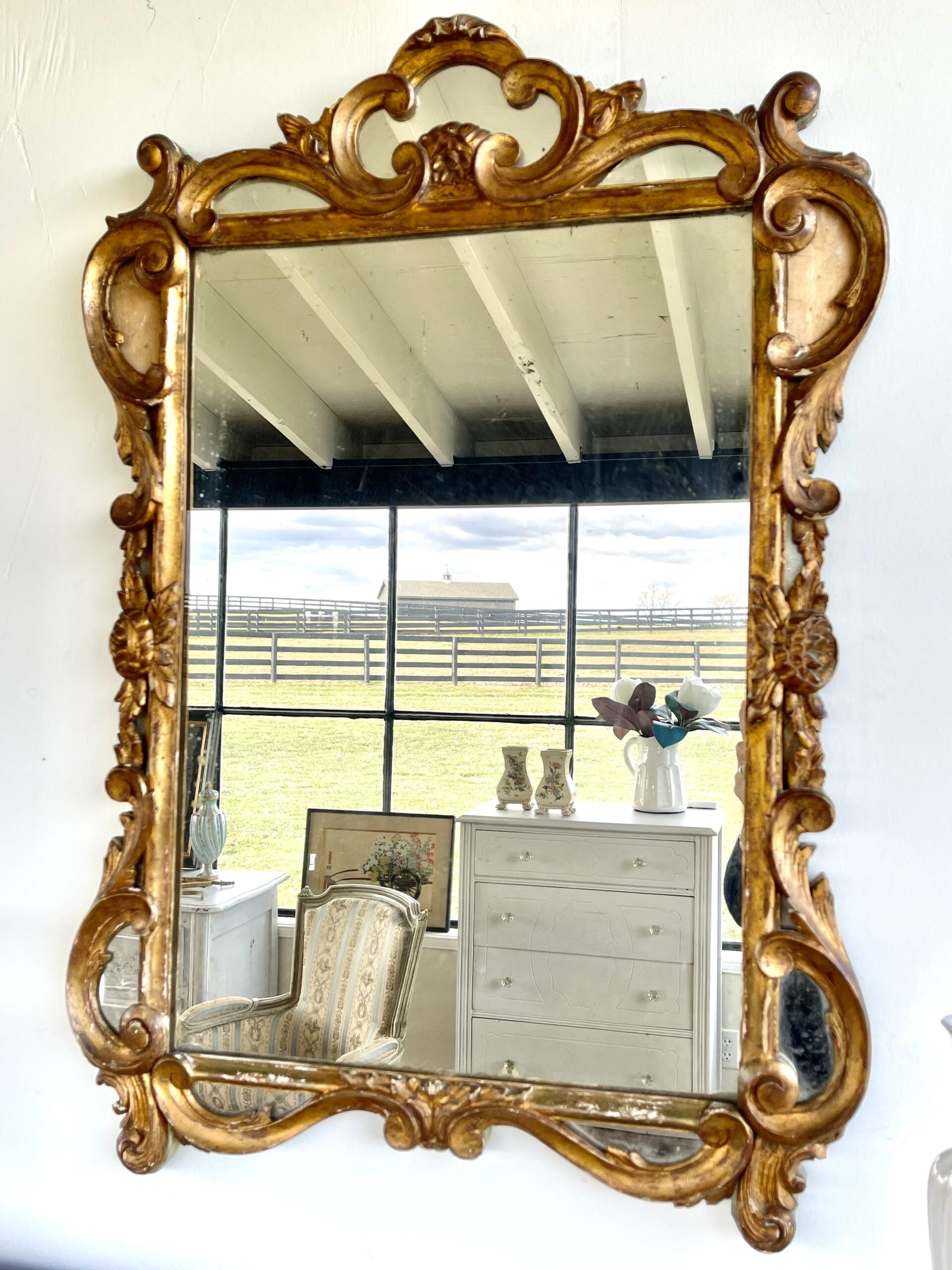 108WD LXV Gilded Mirror3