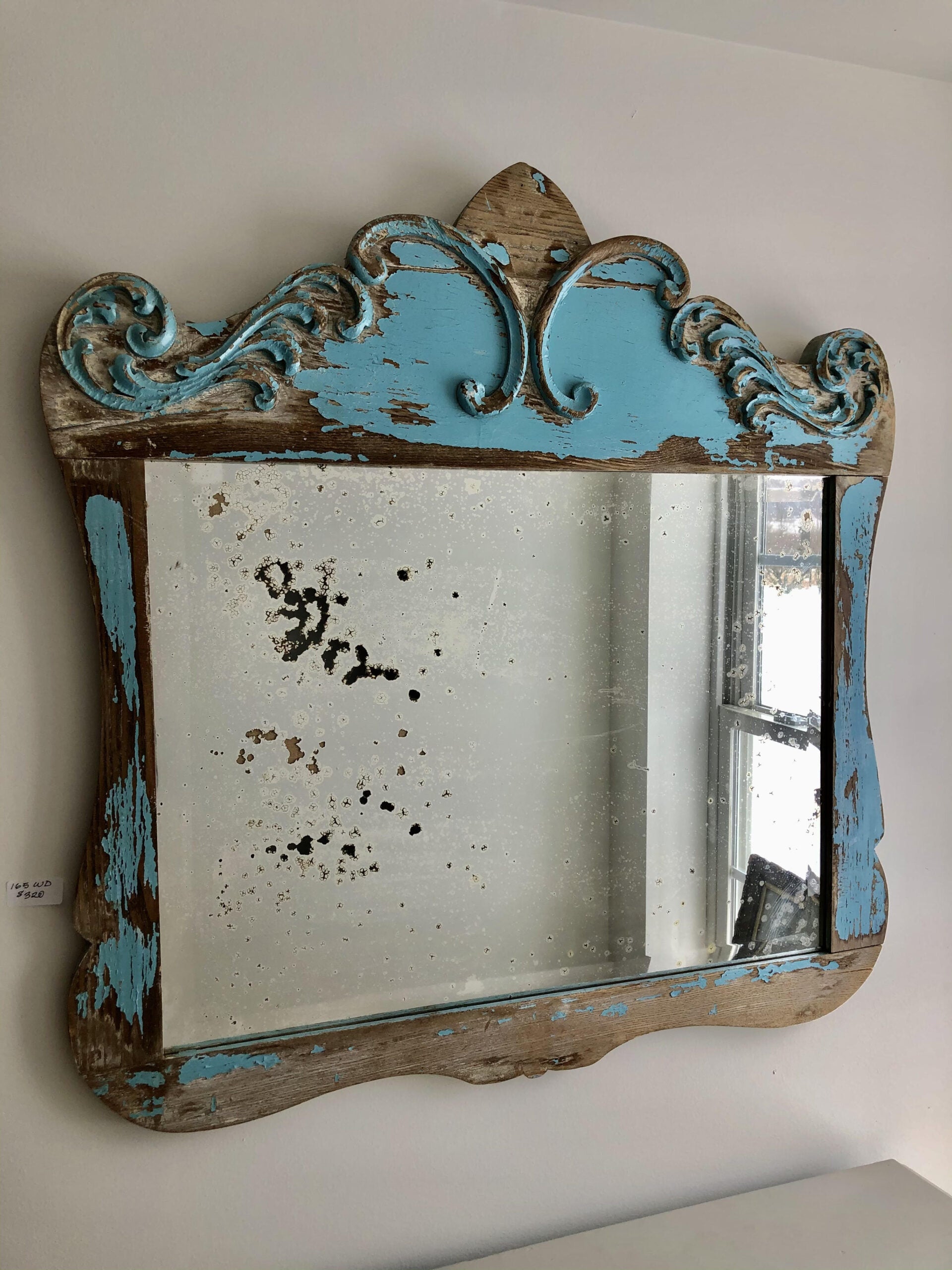 Blue mirror