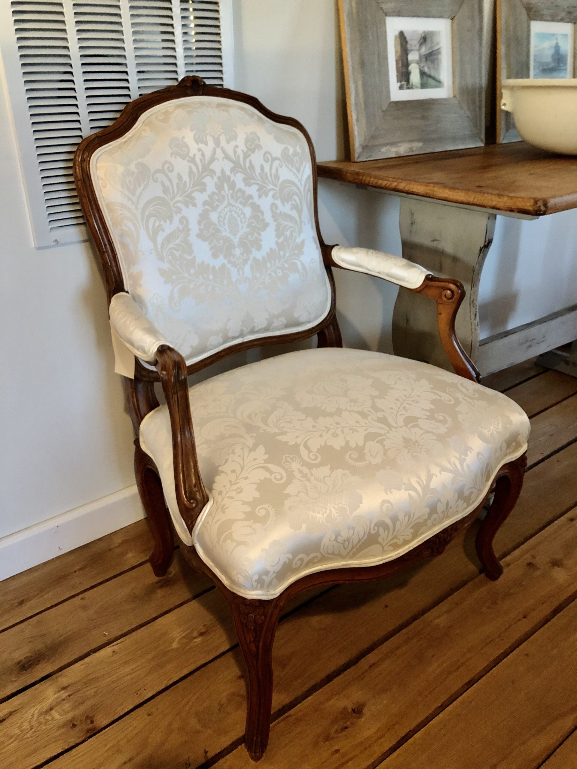 French Style Chair white