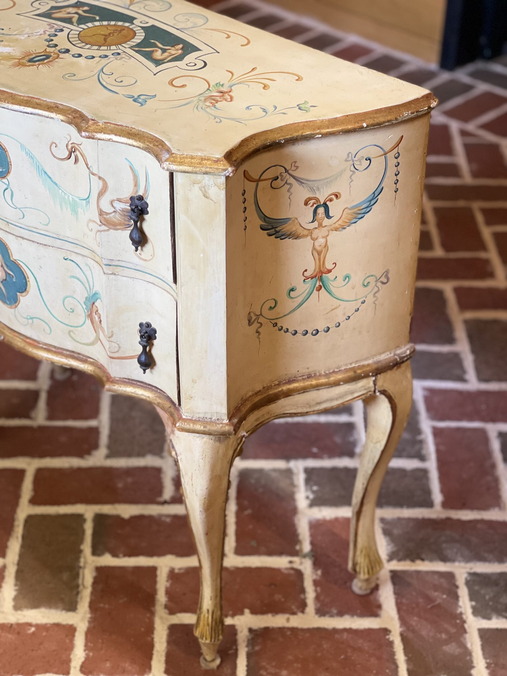 Italian Hand Painted Dresser