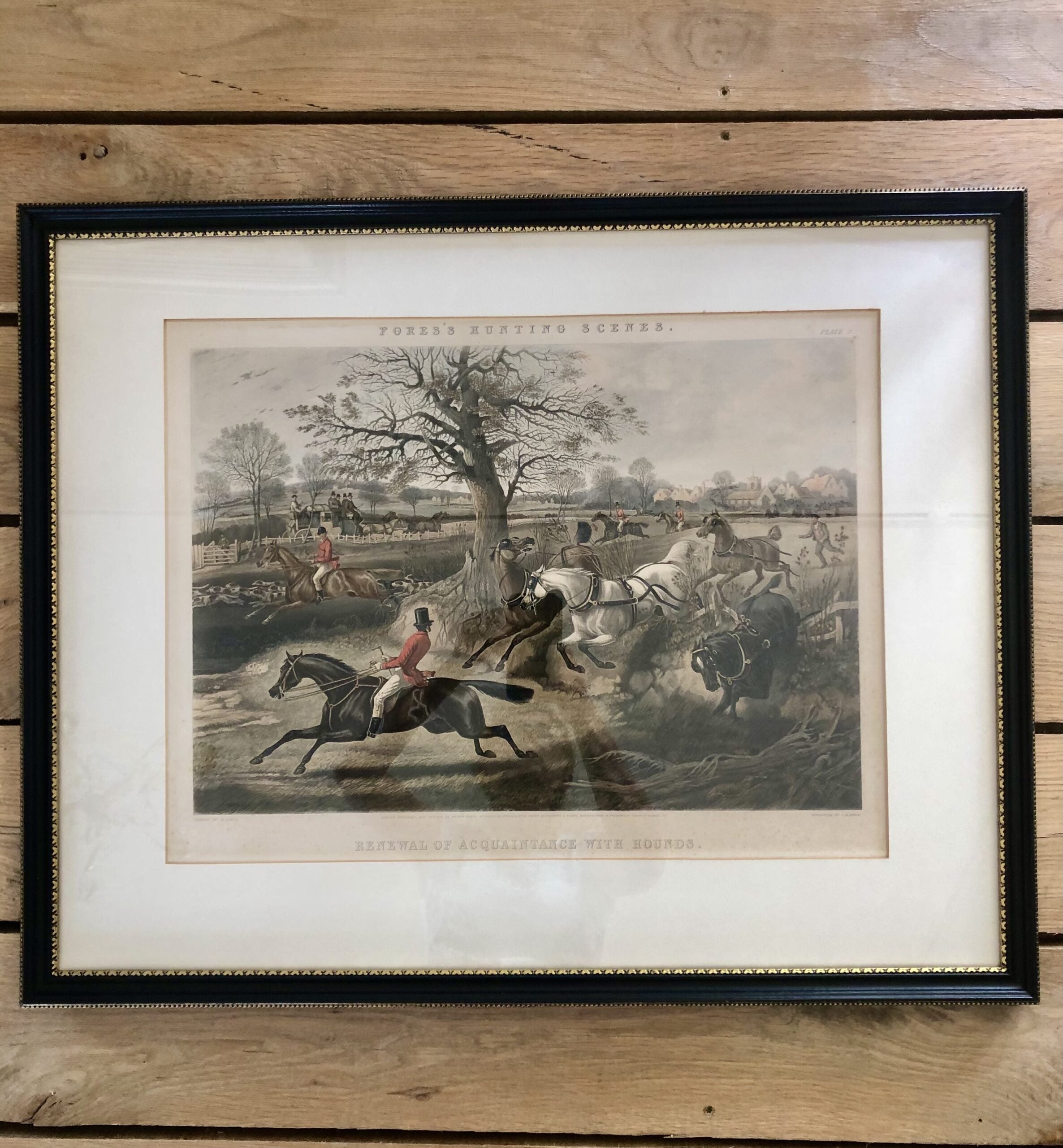 Print Fores's Hunting Scene 1