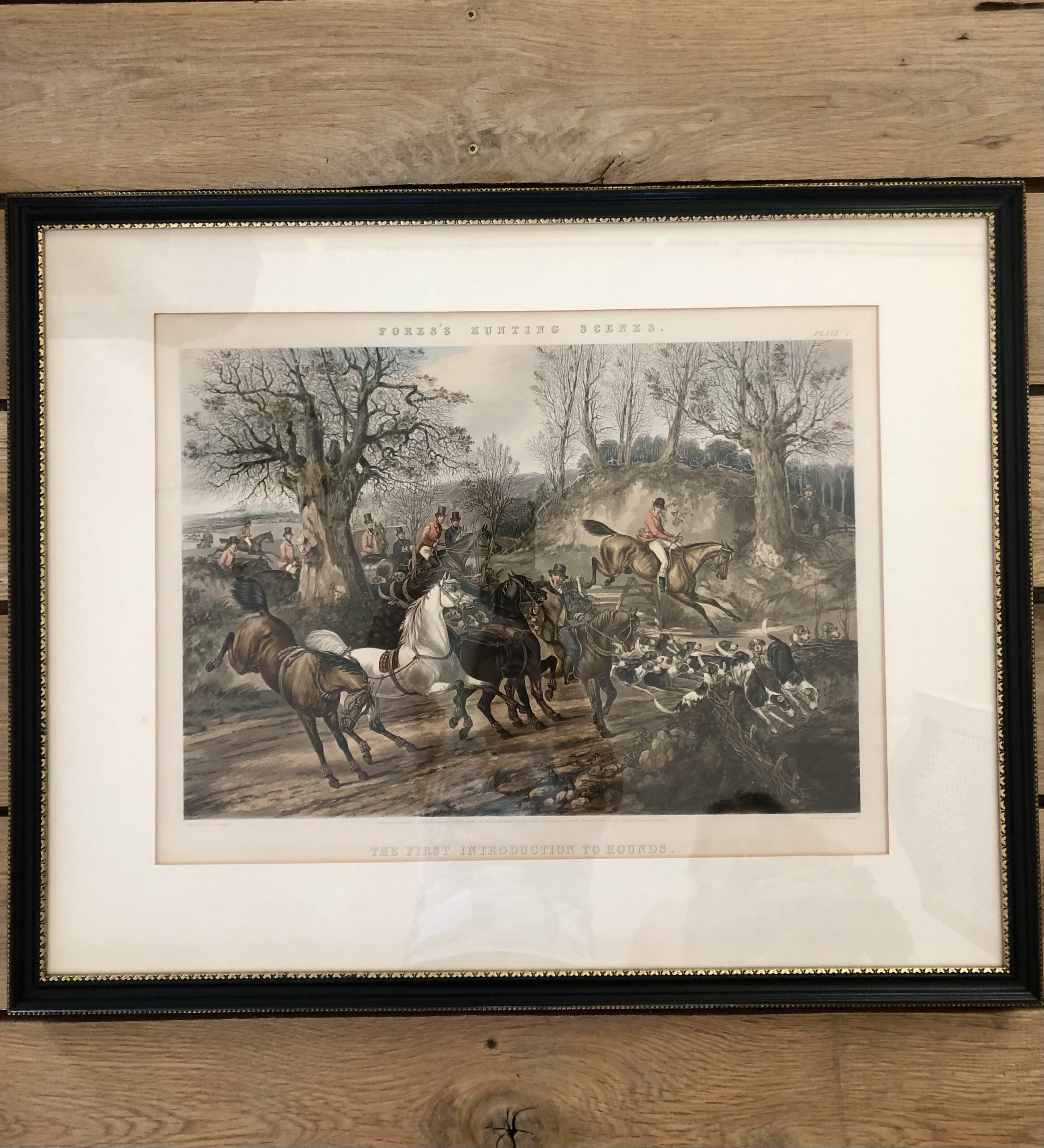 Print Fores's Hunting Scene 2