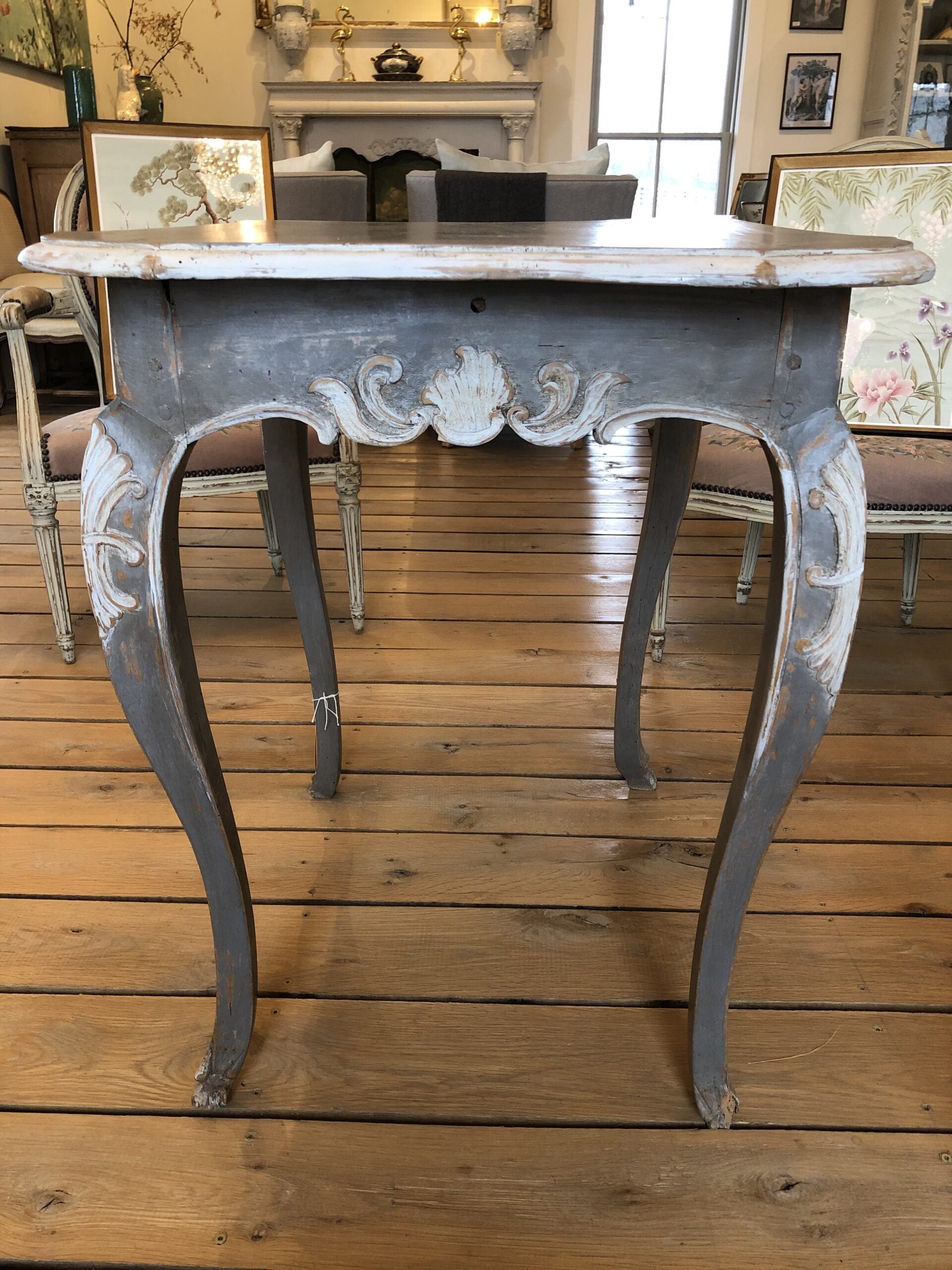 small all grey table